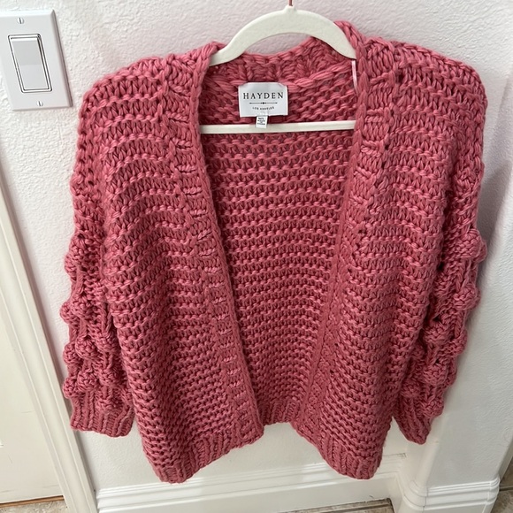 NEW Pink Bubble Cardigan - Picture 5 of 13
